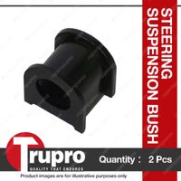 2x Rubber Front Sway Bar Mount Bush for Holden Rodeo RA 2.4L 3.5L 3.6L 03-08