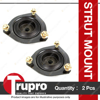 2 x Front Trupro LH/RH Strut Mount for Toyota Corolla AE112 1.8L 4cyl 10/98-8/00