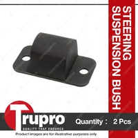 2 x Trupro Rear Bump Stop Bush Rear Leaf Spring for Toyota TRH201 221 223