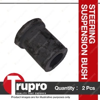 2 x Trupro Front Control Arm Lower Inner Front Bush for Mazda 6 2.3L 4cyl 02-On
