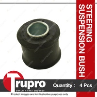 4 x Trupro Front Steering Damper bush for Nissan Patrol GU Y61 6cyl 12/97-on