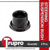 2 x Trupro Front Steering Idler Bush for Hyundai Terracan HP 3.5L 12/01 - 01/07