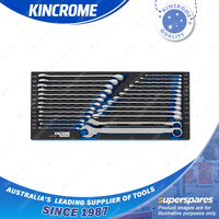 26 Pcs of Kincrome Evolution Combination Spanners EVA Tray - Metric & Imperial