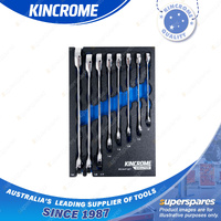 8 Pcs of Kincrome Evolution Metric Single Way Gear Spanners EVA Tray Tool Kits