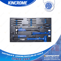 19 Pcs of Kincrome Off-Road Striking & Prying EVA Tray - Hammer Punch Chisel