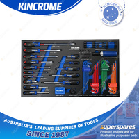 105 Pcs of Kincrome Off-Road Torquemaster Screwdrivers & Fastening EVA Tray