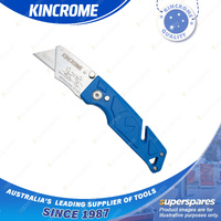 Kincrome Folding Utility Knife - Quick-Change Blade Holder Cutting Tool