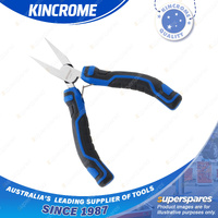 Kincrome 120mm Mini Flat Nose Plier - Soft Grip Handles Chrome Vanadium Steel