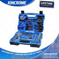 96 Pcs of Kincrome Portable Tool Kit - 3/8" Sockets & Accessories Screwdriver