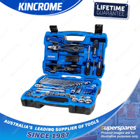 120 Pcs of Kincrome Portable Tool Kit - 3/8" Sockets & Accessories Screwdriver
