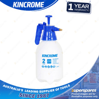 Kincrome Pressure Sprayer 2L - Weed Spray Bottle Farm Garden Pump Spray