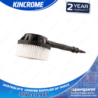 Kincrome Hydro Wash Brush - Long & Soft Bristles Bayonet Fitment Connect to Gun