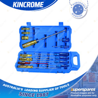 14 Pcs of Kincrome Screwdriver Set Acetate Handles - Phillips & Blade Drive Type