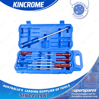 8 Pcs of Kincrome Thru-Tang Screwdriver Set - Phillips & Blade Drive Type