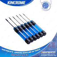 6 Pcs of Kincrome Precision Hex Screwdriver Set - Chrome Vanadium Steel