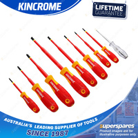9 Pcs of Kincrome Torquemaster VDE Screwdriver Set - S3 SVCM Alloy Steel