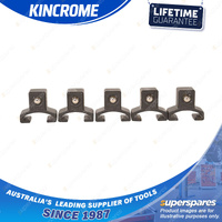 5 Pcs Kincrome 1/2" Square Drive Spare Rail Clips - without Sockets