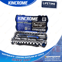 41 Pcs of Kincrome 1/2" Drive LOK-ON Socket Set - Metric & Imperial