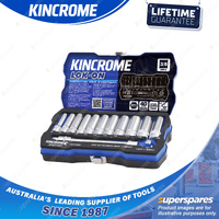 13 Pcs of Kincrome 3/8" Drive LOK-ON Socket & Extension Set - Metric Deep Socket