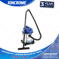 Kincrome Wet & Dry Garage Vacuum - 240V 20L Capacity 1250 Watt Motor