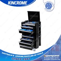 78 Pcs of Kincrome Contour Mini Workshop Tool Kit for 6 Drawer - Black