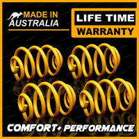 Front + Rear 30mm Lowered King Coil Springs for FORD FALCON FG FGX 6CYL SEDAN