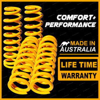 Front + Rear King Coil Springs for HOLDEN COMMODORE VB VC VH VK 6CYL SEDAN 78-86