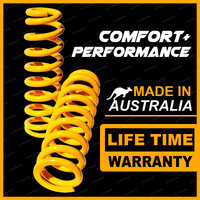 2 Front King Standard Height Coil Springs for Isuzu MU-X UCS40 UCS85 2013-On