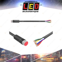 LED Autolamps 7 Core Main Cable 3m Cable with Male Plug and Bare Wires
