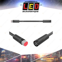 LED Autolamps 7 Core Main Cable Extension 500mm Cable with Male & Female Plugs