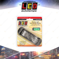 LED Autolamps Green Emergency Warning Light 3 LED Flashing Lamp 12-24V Blister