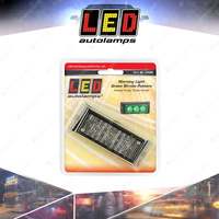 LED Autolamps Green LED Emergency Warning Light 3 LED Flashing Single Bulk Box