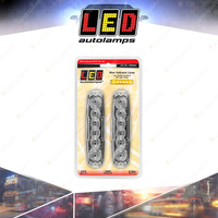LED Autolamps Amber Rear Indicator Light Surface Mount 6 LED Lamp Twin Blister
