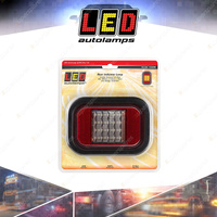 LED Autolamps Indicator Reflector Light with Rubber Grommet Plug 9-32V Blister