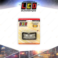 LED Autolamps Side Direction Indicator Amber Light Black Base 3 LED Lamp Blister