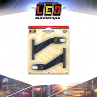 LED Autolamps Side Marker/Side Indicator Amber/Red 12-24V Twin Blister