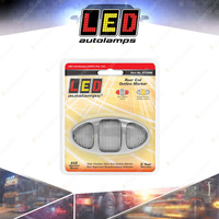 LED Autolamps Rear Marker/Supplementary Indicator Chrome Housing Blister