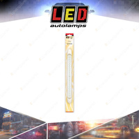 LED Autolamps Interior Lamp Strip Light Clear Lens 12V 61 SMD Single Blister