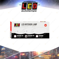 LED Autolamps Oval Interior/Exterior Light White PIR Sensor 27 LED Lamp Box
