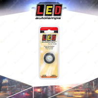 LED Autolamps White Rear End Outline Marker Light 12-24V 3 LED Single Blister
