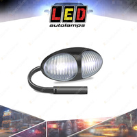 LED Autolamps White Rear End Outline Marker Light & 2 Pin Plug Single Blister