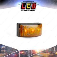 LED Autolamps Amber Side Marker Light/Direction/Front Outline 3 LED Lamp Bulk