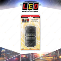 LED Autolamps White Front End Outline Marker Light 12-24V 4 LED Lamp Blister