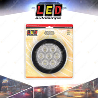 LED Autolamps White Reverse Light with Grommet and Plug 10-30V 20 LED Lamp