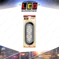 LED Autolamps White Reverse Light with Rubber Grommet and Plug 20 LED Lamp
