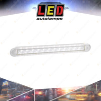 LED Autolamps White Reverse Light with Harness kit Plug 40cm Cable 12 LED Lamp