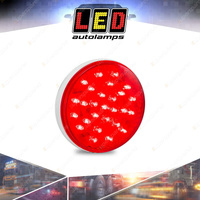LED Autolamps Stop Tail Light 27 LED Lamp 109mm Roundx53mm 12-24V Light Only