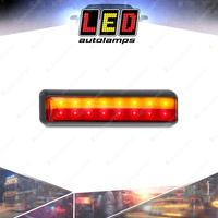 LED Autolamps Stop Tail Indicator Light Black Bracket 16 LED Lamp Bulk