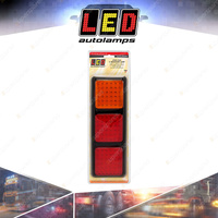 LED Autolamps Stop Tail Indicator Triple Light 108 LED Lamp 12-24V Blister