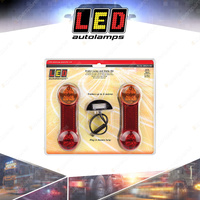 LED Autolamps Stop Tail Indicator Reflector Licence 12V Twin Blister Trailer Kit